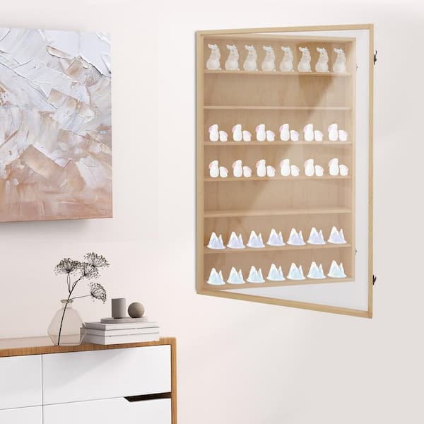 YIYIBYUS 19.68 in. x 30.7 in. Rectangular Wood Decorative Stand 7