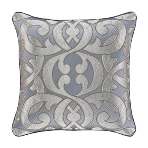 Bacoli Polyester 20 in. Square Decorative Throw Pillow 20 x 20 in.
