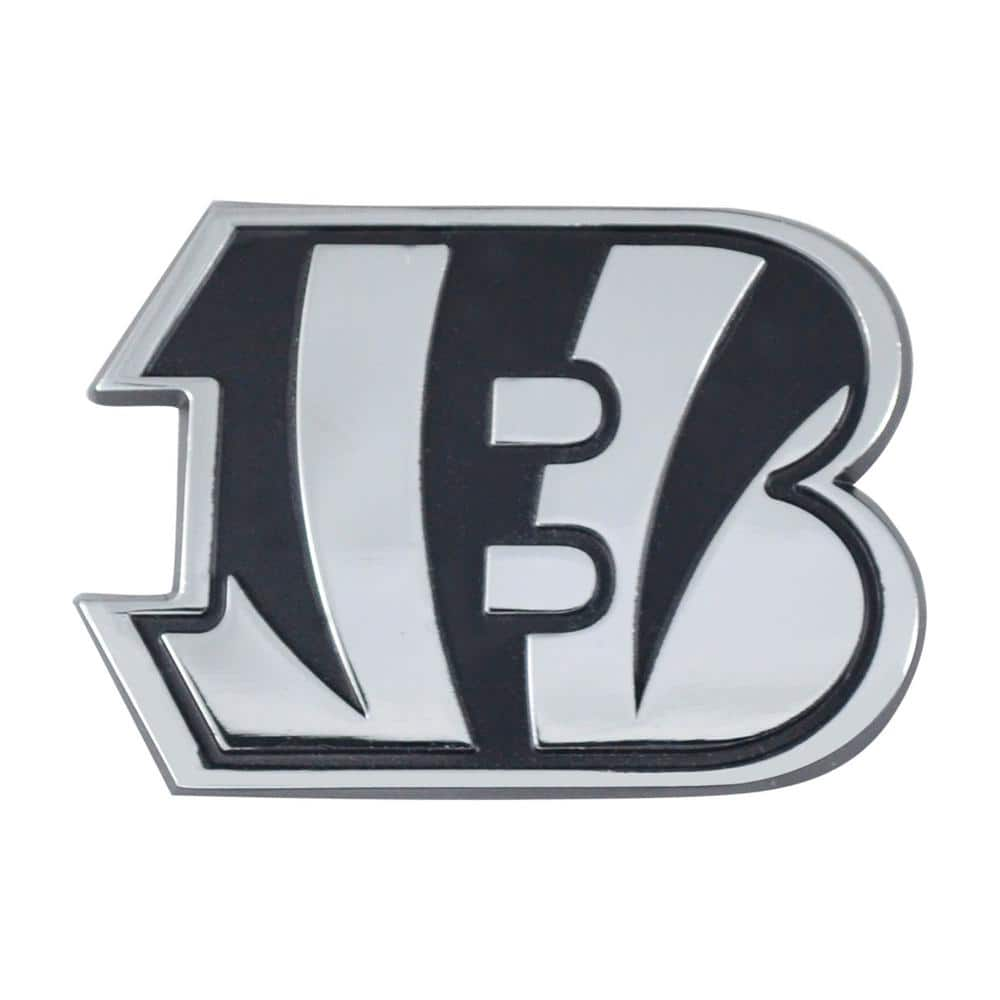 : FANMATS NFL - Cincinnati Bengals Heavy Duty Aluminium Helmet  Emblem : Sports & Outdoors