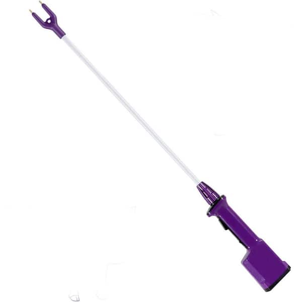 Purple Rechargeable Waterproof Livestock Prod with 23-Flexible Shaft, Large Trigger, Safety Switch, Comfort Equipment