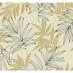 Tropical Leaf Paper Strippable Wallpaper (Covers 60.75 sq. ft.)