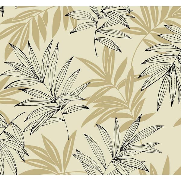 Seabrook Designs Tropical Leaf Paper Strippable Wallpaper (Covers 60.75 sq. ft.)
