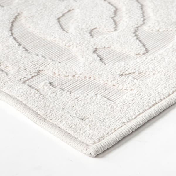 Lady Bird Off-White 9 ft. x 13 ft. Indoor/Outdoor Area Rug