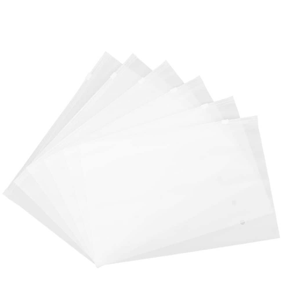 Frosted Zipper Poly Bags for Clothes 25 Pack 10 x 8 in. Plastic with Vent Holes and Reinforced Sides 3 Mil Thick price history on PriceWatchPro