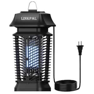 Indoor/Outdoor 4000-Volt Mosquito Killer Lawn Insect Control Trap with Electronic Light Trap Lamp Fly Bug Zapper