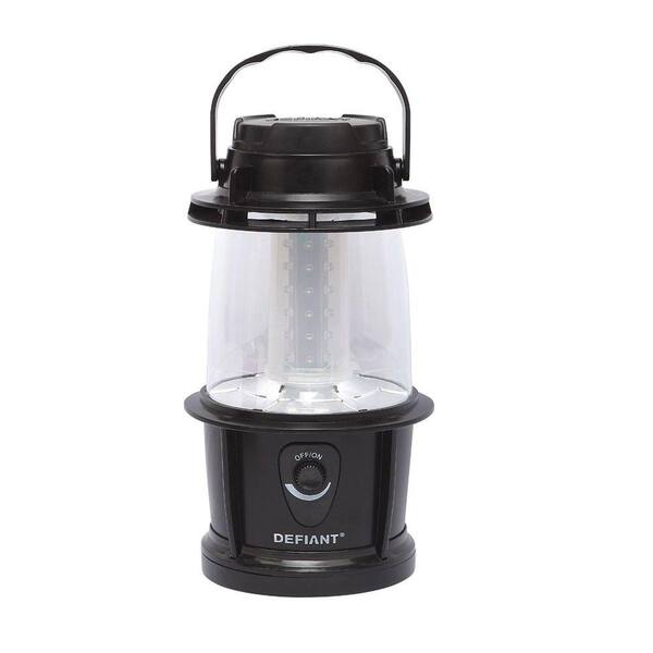 Defiant 30 LED Lantern with Dimmer in Black