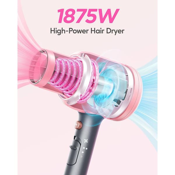 Adrinfly 1875-Watt Professional Salon Hair Dryer with Diffuser