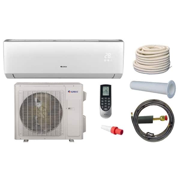 GREE Vireo 28000 BTU Ductless Mini Split Air Conditioner and Heat Pump Kit 230V
