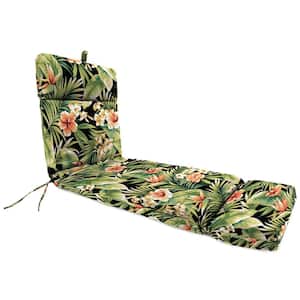 72 in. L x 22 in. W x 3.5 in. T Outdoor Chaise Lounge Cushion in Cypress Midnight