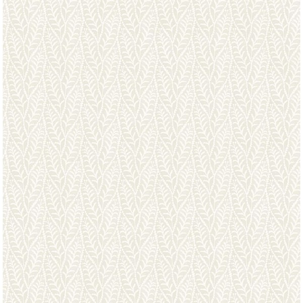 Chesapeake Coleus Beige Leaves Wallpaper