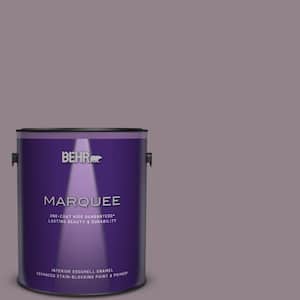 1 gal. #N110-4 Gothic Purple One-Coat Hide Eggshell Enamel Interior Paint & Primer