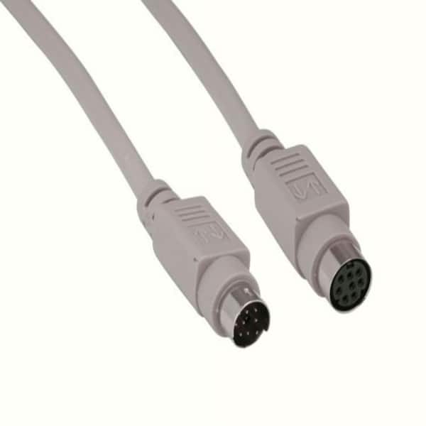 SANOXY 6 ft. Mini-DIN8 M/F Serial Extension Cable