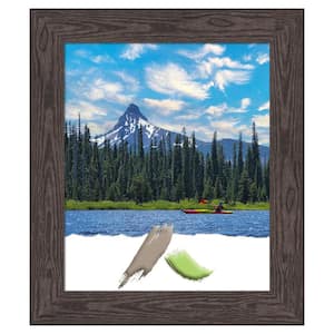 Bridge Black Wood Picture Frame Opening Size 20 x 24 in.