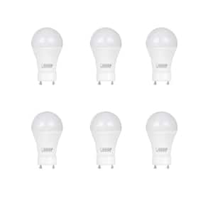 100-Watt Equivalent A21 Dimmable CEC 90+ CRI GU24 Base LED Light Bulb, Selectable White 2700K/3000K/5000K (6-Pack)