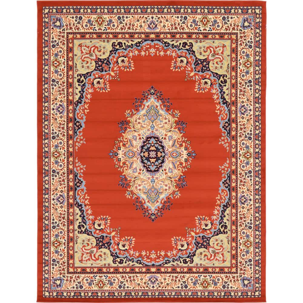 Reza Washington Terracotta 9' 0 x 12' 0 Area Rug price history on PriceWatchPro