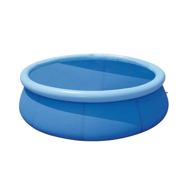 Tidoin 10 ft. Round 30 in. H Soft-Sided Swimming Pool Blue