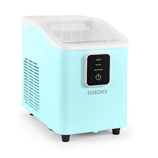 Nostalgia Igloo 26 lb. Ice Maker-Aqua