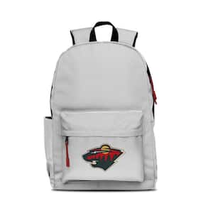 Minnesota Wild 17 in. Gray Campus Laptop Backpack