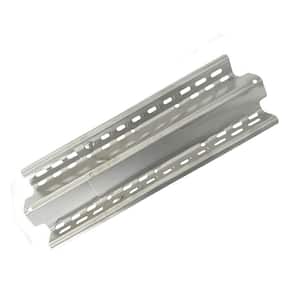 Universal 6 in. Extra Wide Adjustable Universal Porcelain Coated Steel Replacement Heat Plate Shield