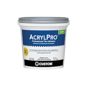 AcrylPro 1 qt. Professional Tile Adhesive for Smaller Format Tile