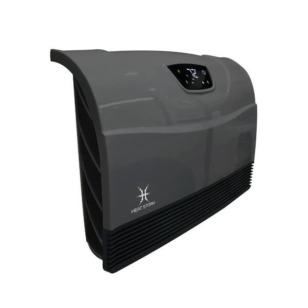 Heat Storm Phoenix WiFi Infrared Wall Unit 1,500-Watt Wi-Fi Smart Heater in  Gray HS-1500-PHXG-WI - The Home Depot