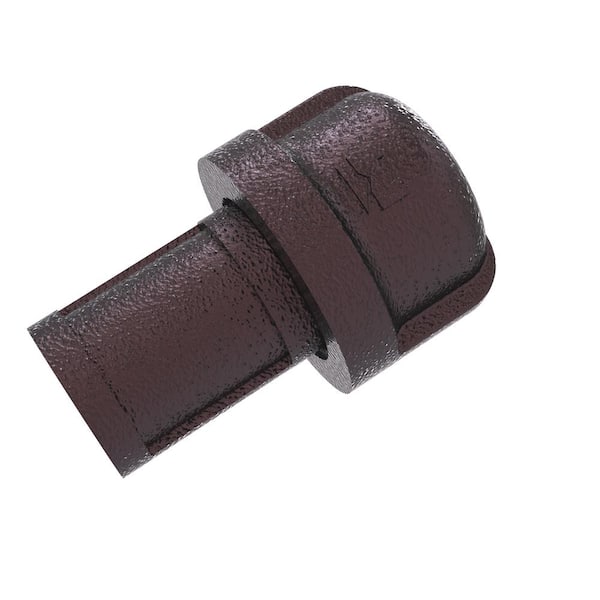 Pipeline Collection 1 in. Cabinet Knob in Antique Bronze
