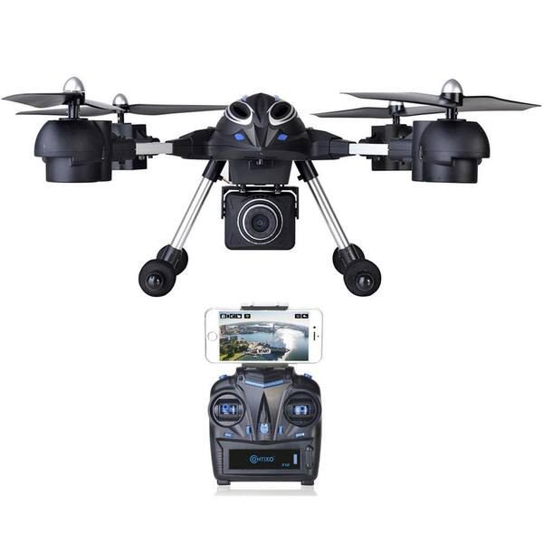 CONTIXO F10++ RC Remote App Controlled Quadcopter Drone 720p HD WiFi FPV Altitude Hold Auto Hover RTH Headless Mode Stunt Drone