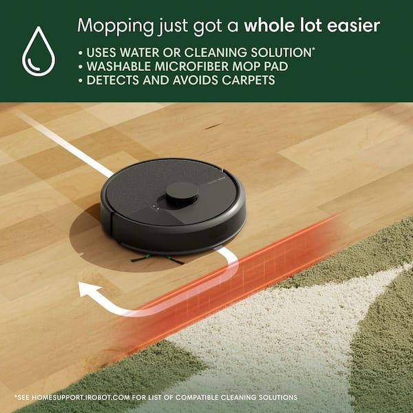 掃除機 iRobot - Roomba iRobot Roomba Combo 10 Max Robot 13.3 in. Robotic Vacuum