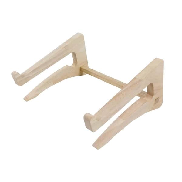 Unbranded Wooden Laptop Stand Detachable Notebook Holder for Desk Compatible with 11-14 in. Laptops MacBook Air Pro HP DELL Acer