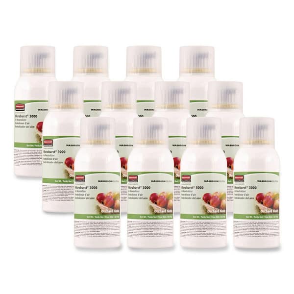 2 oz. Aerosol Orchard Fields Microburst 3000 Automatic Air Freshener Refill (12 per Carton)