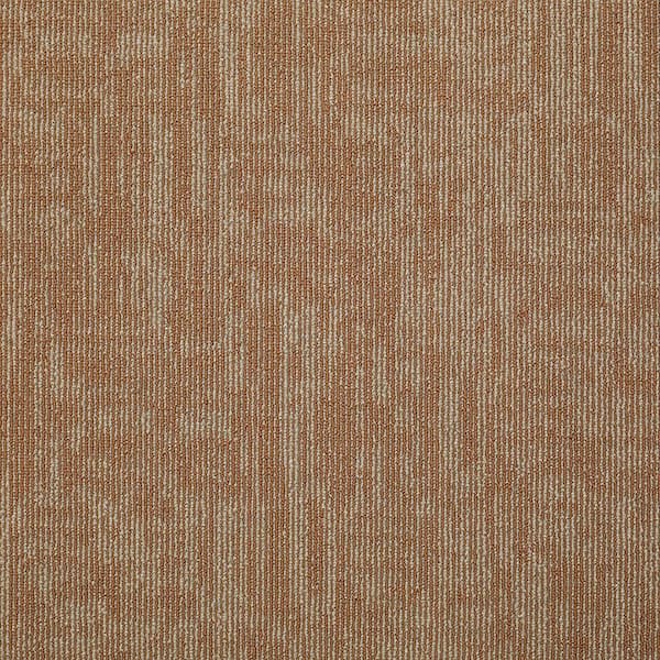 Shaw Graphix Orange Residential 24 in. x 24 Glue-Down Carpet Tile (12 Tiles/Case) 48 sq. ft.