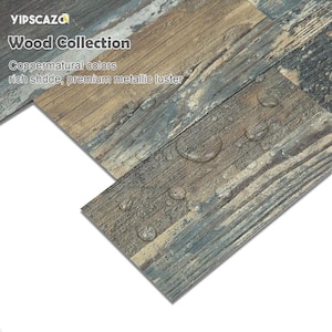 Subway Collection Mix Wood 3 in. x 6 in. PVC Peel and Stick Tile (12.5 Sq. Ft./100-Sheets)