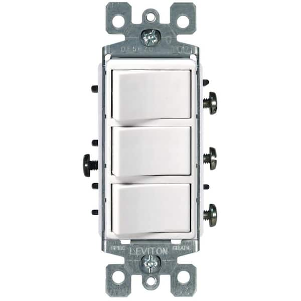 Illuminated 3 Position Rocker Switch with Window Icon