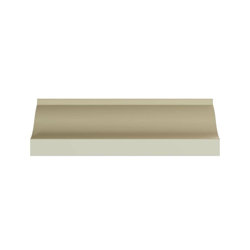 Adeline 96" Gray Polyurethane Crown Moulding