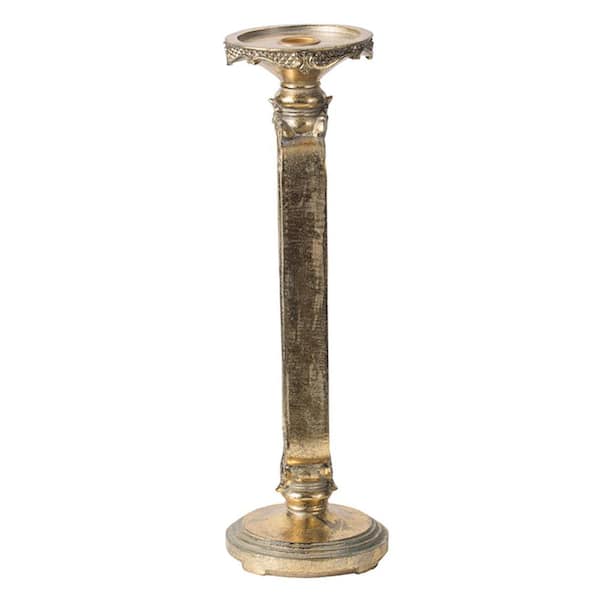 Spell Candle Holder Brass Vintage 4in