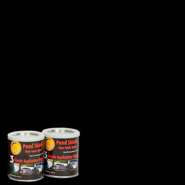Pond Shield 1.5 Qt. Black Non Toxic Epoxy