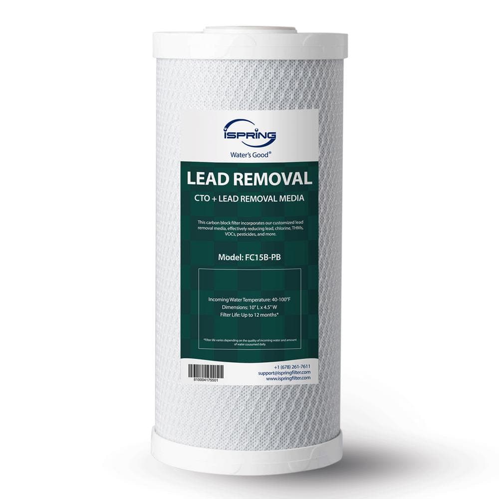 4.5 in. x 10 in. Lead, Arsenic, Cadmium, Chlorine Reducing Whole House Water Filter, Fits WGB21B-CPB price history on PriceWatchPro