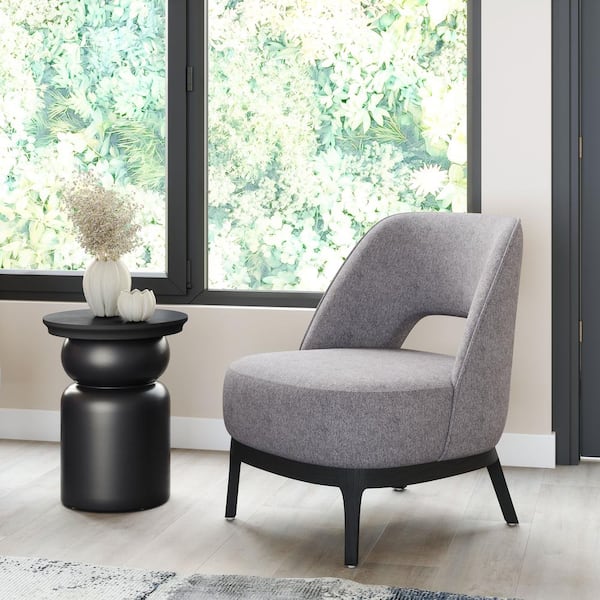 ZUO Mistley Gray Accent Chair
