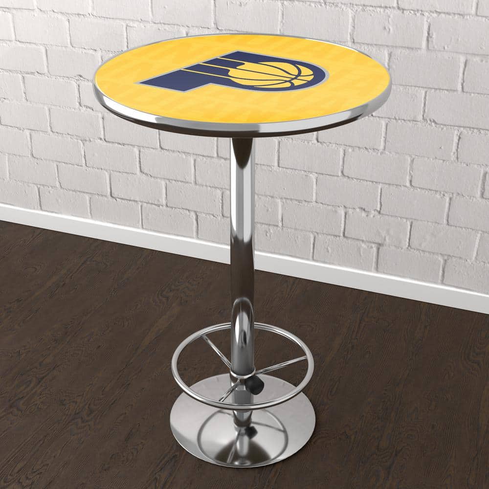 Indiana Pacers City Yellow 42 in. Bar Table