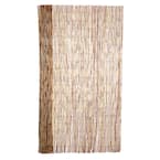 6 ft. H x 16 ft. L Bamboo Coffee Peeled Reed Fencing
