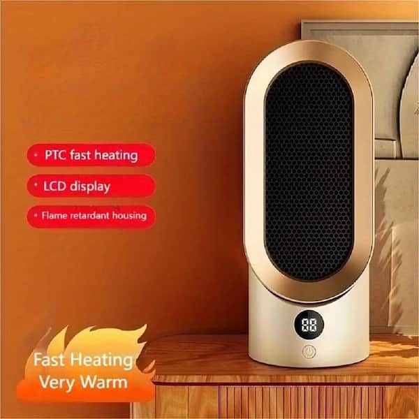 Mini plug-in heater, adjustable temperature: 15ºC-32ºC, 800W power
