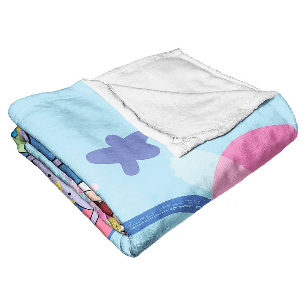 Adventure Time Glob Silk Touch Sherpa Throw Blanket 50" x 60"