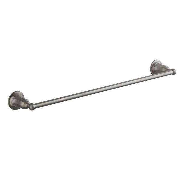 KOHLER Kelston 24 in. Towel Bar in Vibrant Brushed Nickel