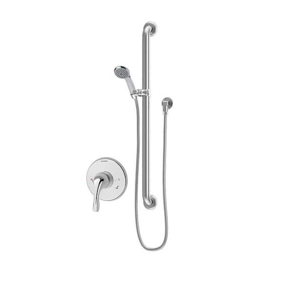 Symmons Origins Temptrol 1-Spray Handheld Shower System in Chrome with Stops (Valve Included)