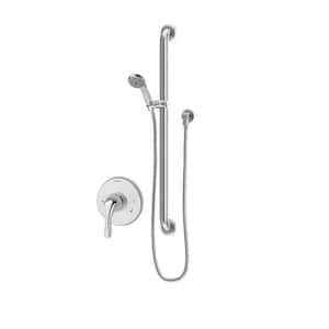 Hand Shower System C-96-500-B30-V-X Chrome Symmons Temptrol Commercial Shower 