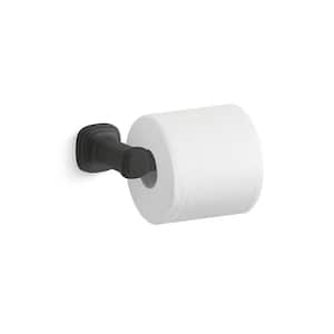 Numista Wall-Mount Toilet Paper Holder in Matte Black