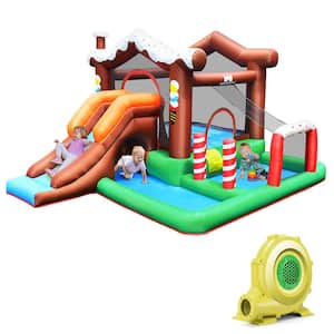 Inflatable Bouncer Sno-Watt House Jump ClimbingSlide Ball Pit with tunnel and Blower