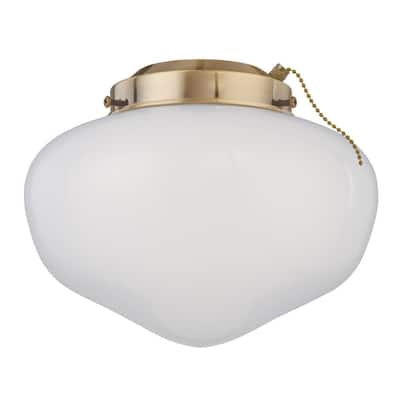 Brass Ceiling Fan Light Kits, Universal Ceiling Fan Light Kit Polished Brass