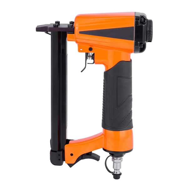 Pneumatic Staple Gun, 21-Gauge Pneumatic Upholstery Stapler for 80 Series 1/2-in. Crown 1/4 in.-5/8 in. Length, Corded