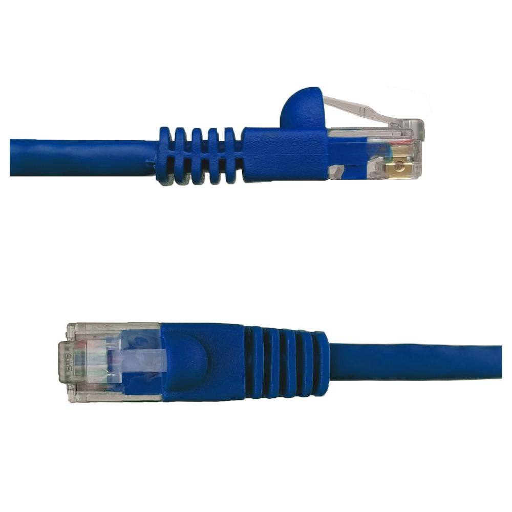 Black Box 4FT Blue 25-Pack CAT6 550MHz Patch Cable UTP CM 